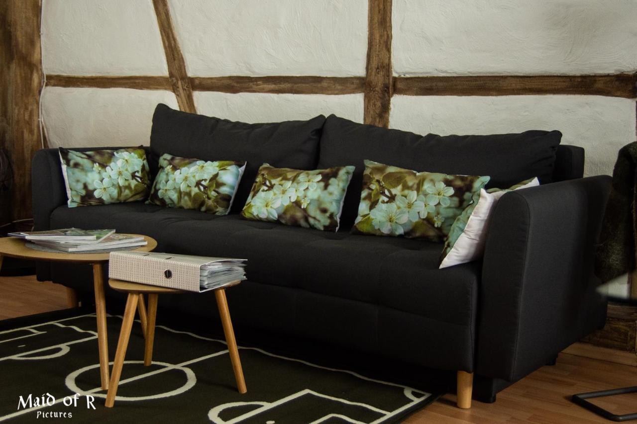 Hof Vierzehnender Im Hohen Venn - 70Qm Fachwerk-Studio - Grosses Wohn-Schlafzimmer Mit Dachterrasse Und Kaminofen - Separate Kueche - Perfekt Fuer Paare - Monschau - Eifel - Hunde Willkommen - Islandpferde Dış mekan fotoğraf